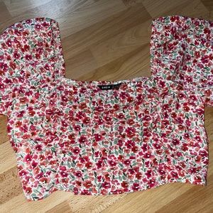 Shein Floral Top